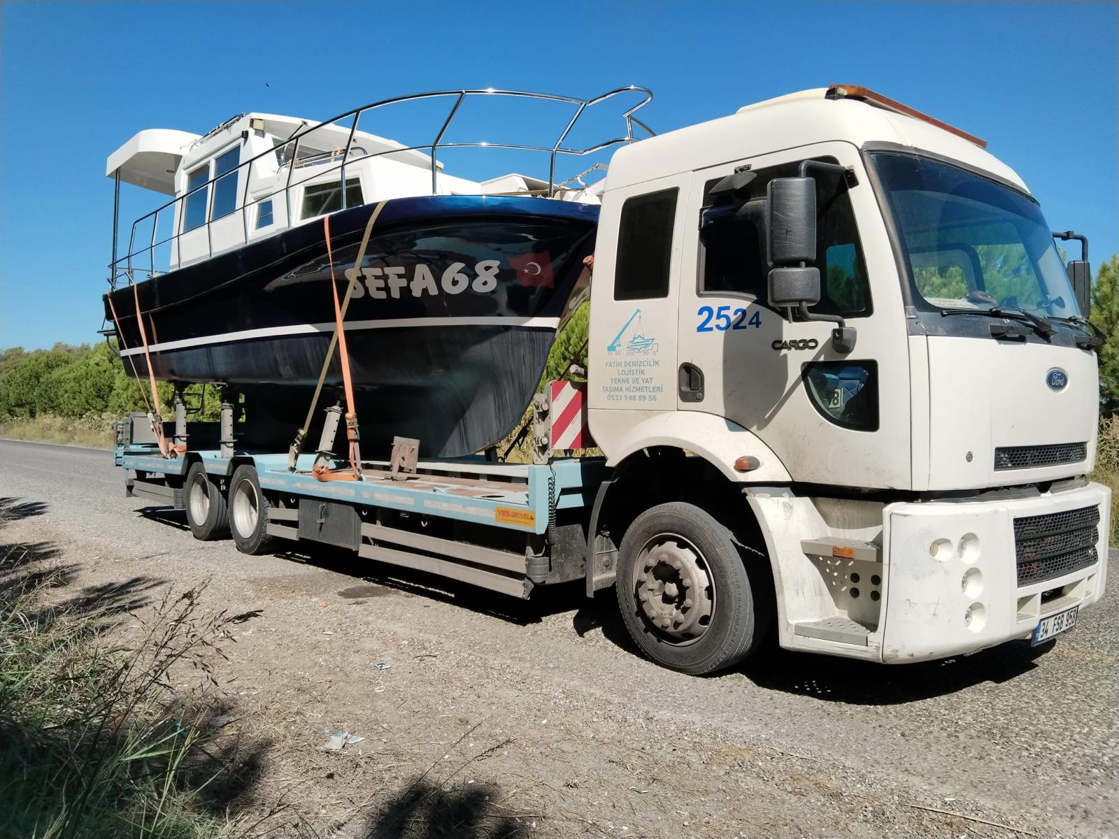 Yelkenli Tekne Taşıma