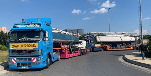 Tekne taşıma ve konumlandırma